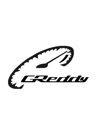 Greddy Saat Oto Arka Cam Sticker 20 x 20 cm