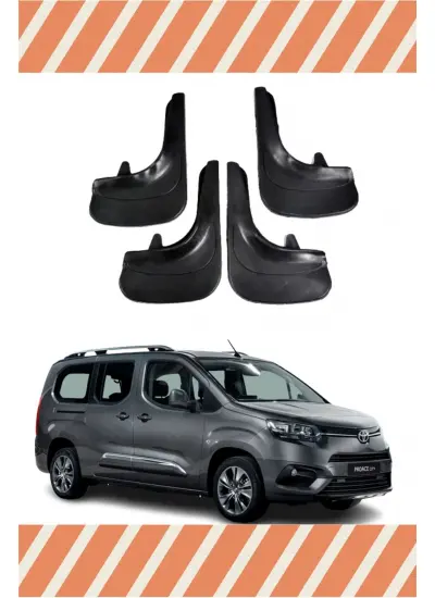 Toyota Proace City 4Lü Tozluk Çamurluk Paçalık