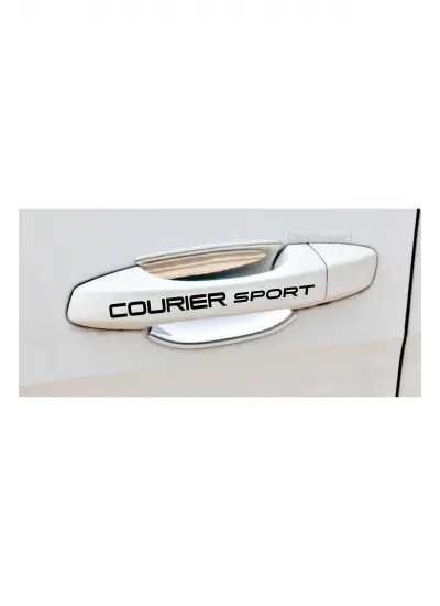 Ford Courier Sport Kapı Kolu Sticker Set 8 Adet 10 x 1,5 Cm