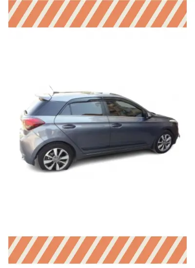 Hyundai I-20 2015-2020 Modellerine Özel 4Lü Mügen Tip Cam Rüzgarlığı