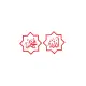 Allah (cc) Ve Muhammed (sas) İsimleri Sticker (Oto-Motor-Laptop-Duvar-Dekor) 20 x 10 cm