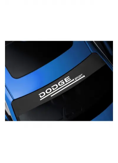 Dodge Tüm Modelleri İçin Uyumlu Aksesuar Oto Ön Cam Oto Sticker Karbon