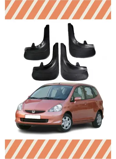 Honda Jazz 2002-2008 4Lü Tozluk Çamurluk Paçalık