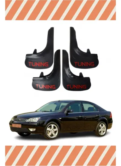 Ford Mondeo 2001-2007 Tunıng Yazılı 4Lü Tozluk Çamurluk Paçalık