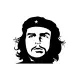 Che Guevara Sticker (Oto-Motor-Laptop-Duvar-Dekor) 10 x 11 cm