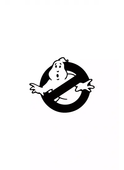 Ghost Busters Sticker (Oto-Motor-Laptop-Duvar-Dekor) 20 x 16 cm