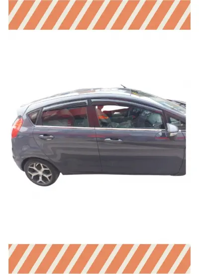 Ford Fiesta 2010-2017 Modellerine Özel 4Lü Mügen Tip Cam Rüzgarlığı