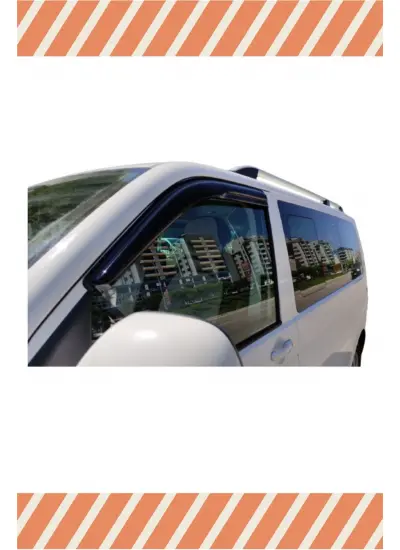 Volkswagen Transporter T-5 2004-2014 Modellerine Özel 2Li Mügen Tip Cam Rüzgarlığı