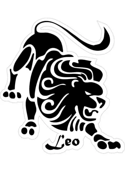 Arslan Leo (Oto-Motor-Laptop-Dekor) Sticker 24 x 32 cm