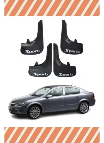 Opel Astra H Sd 2008-2017 Sports Yazılı 4Lü Tozluk Çamurluk Paçalık