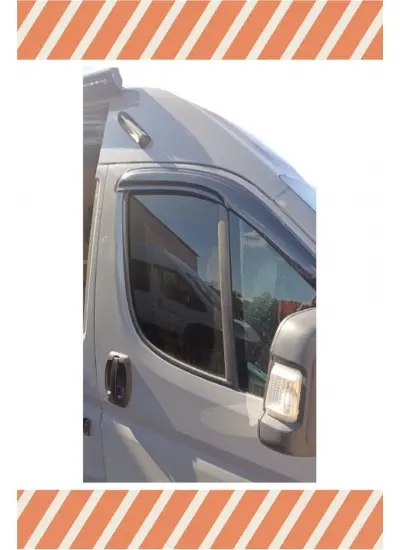 Fiat Ducato 2006-2017 Modellerine Özel 2Li Mügen Tip Cam Rüzgarlığı