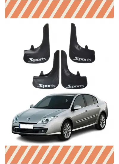 Renault Laguna 3 Sports Yazılı 4Lü Tozluk Çamurluk Paçalık