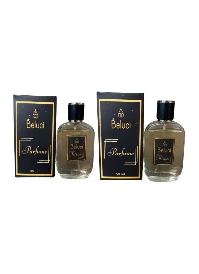 Mlare/Wmada Erkek/Bayan Vücut Parfümü Edp 50 ml 2 Li Set