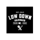 Low Down 23 Arka Cam Sticker 40 x 31 cm