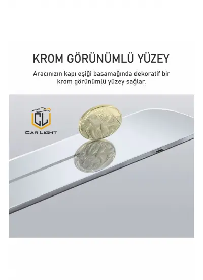 Opel Oto Modellerine Uyumlu Işıklı Kapı Eşiği 2 Parça