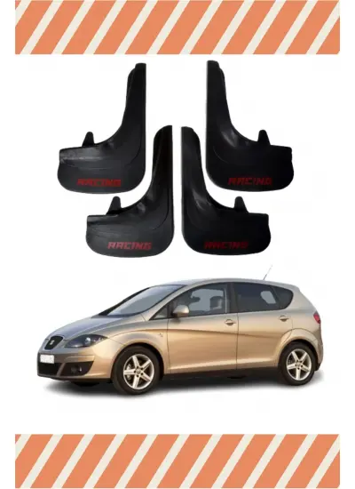 Seat Altea Racing Yazılı 4Lü Tozluk Çamurluk Paçalık