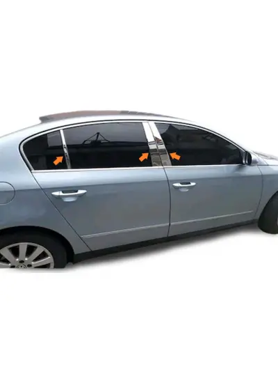 Direk Nikelajı Krom 6 Parça Passat B6 3C SD 2005-2012 Arası Modeller İçin