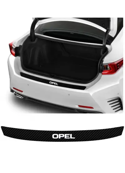 Opel Modelleri İçin Uyumlu Grafen Karbon Oto Bagaj Koruyucu 90 x 7 cm