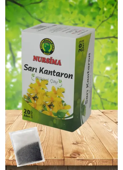 Sarı Kantaron Bitki Çayı 20 'li Süzen Poşet