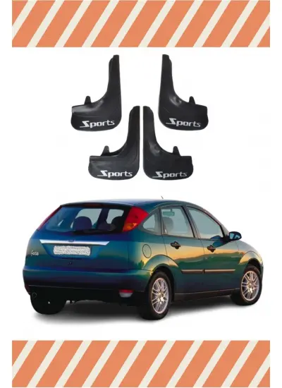 Ford Focus 1 Hb 1998-2004 Sports Yazılı 4Lütozluk Çamurluk Paçalık