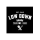 Low Down 21 Arka Cam Sticker 40 x 31 cm