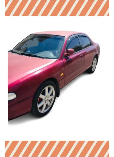 Mazda 626 Sedan 1992-1997 Modellerine Özel 4Lü Mügen Tip Cam Rüzgarlığı