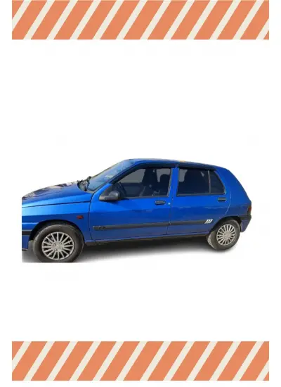 Renault Clio 1 Hb 1993-1998 Modellerine Özel 4Lü Mügen Tip Cam Rüzgarlığı