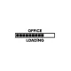 Office Loading Sticker (Oto-Motor-Laptop-Duvar-Dekor) 20 x 6 cm