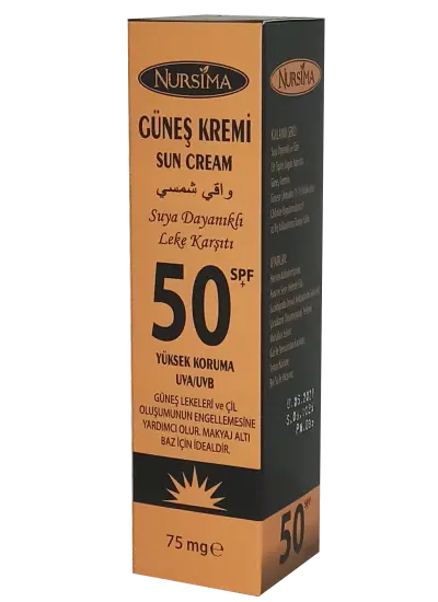 Güneş Kremi 75 mg