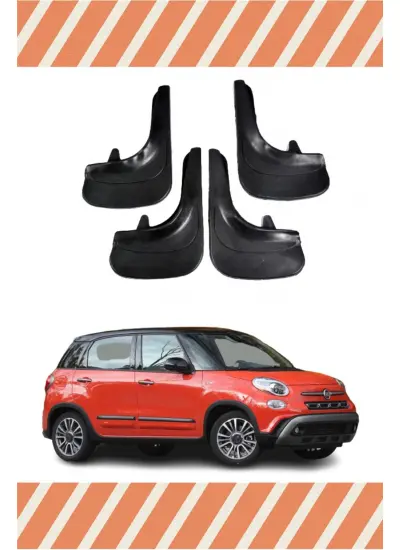 Fiat 500L 4Lü Tozluk Çamurluk Paçalık