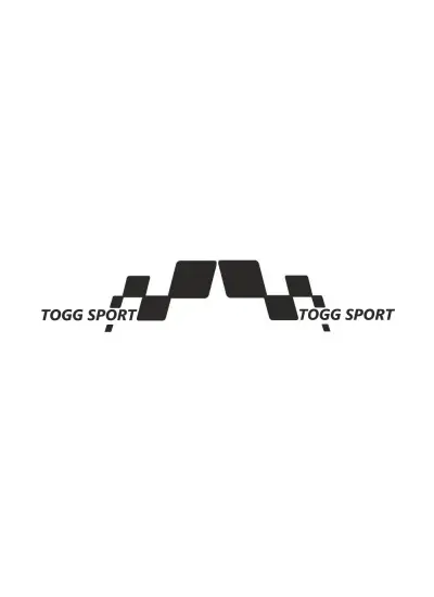 Togg Yan Sport Sticker 56 x 26 cm