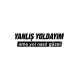 Yanlış Yoldayım Oto Sticker 14 x 4 Cm