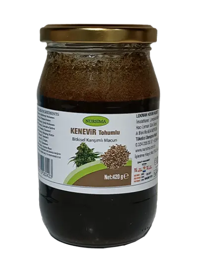 Kenevir Tohumlu Bitkisel Karışımlı Macun 420 gr