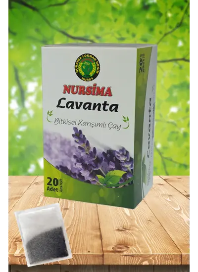 Lavanta Bitkisel Karışımlı Çay 20 'li Süzen Poşet