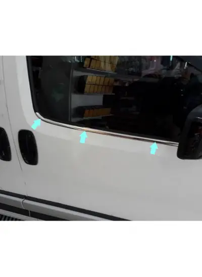 Cam Çıtaları Krom 2 Parça Nemo Mini Van MPV 2007 Ve Sonrası Modeller İçin