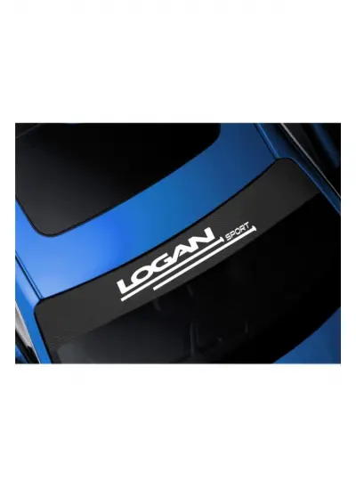 Dacia Logan İçin Uyumlu Aksesuar Oto Ön Cam Oto Sticker Karbon