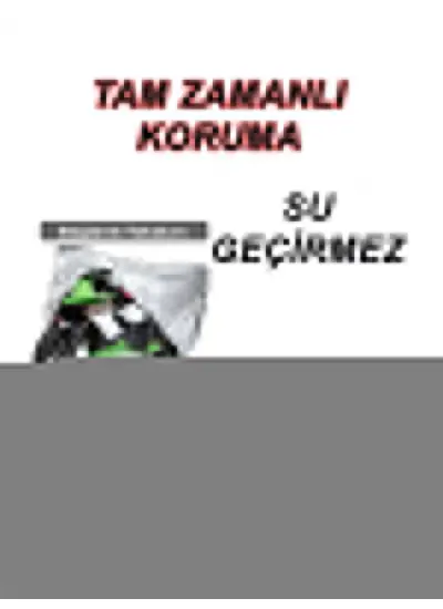 Sym Hd 125 Uyumlu Arka Çanta Miflonlu Premium 4 Mevsim Koruyan Motosiklet Brandası Gri