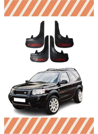 Land Rover Freelander 1 Tunıng Yazılı 4Lü Tozluk Çamurluk Paçalık