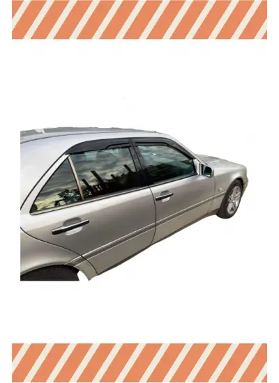 Mercedes C (W202) 1993-1999 Modellerine Özel 4Lü Mügen Tip Cam Rüzgarlığı