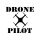 Dron Pilot Logo (Oto-Motor-Laptop-Dekor) Sticker 20 x 26 cm