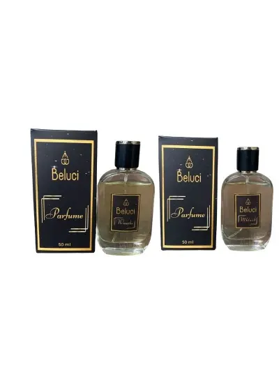 Mblack/Wmada Erkek/Bayan Vücut Parfümü Edp 50 ml 2 Li Set