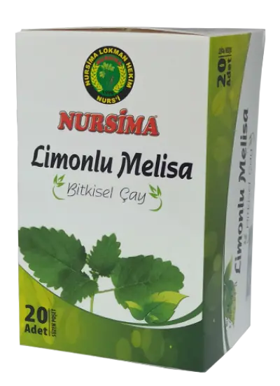 Limonlu Melisa Bitkisel Çay 20 'li Süzen Poşet