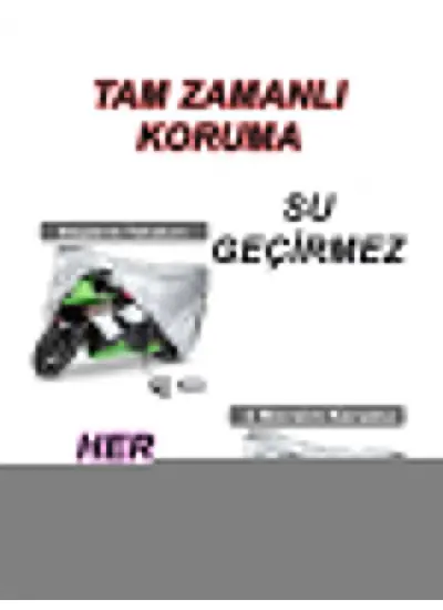 Triumph Daytona 675 Uyumlu Arka Çanta (Bağlantı, Kilit Uyumlu) 4 Mevsim Koruyan Motosiklet Brandası Gri