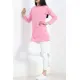 Çizgili Tunik Pembe - 11313.1567.