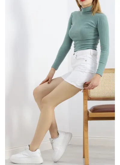 Balıkçı Yaka Body Mint - 8338.1567.