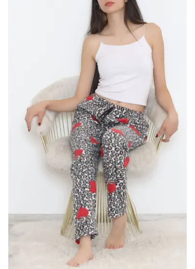 Polar Pijama Altı Leokırmızı - 11858.1048.