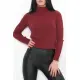 Balıkçı Yaka Body Bordo - 7656.1319.