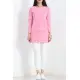 Çizgili Tunik Pembe - 11313.1567.