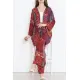 Kimono Takım Bordo - 10553.1095.