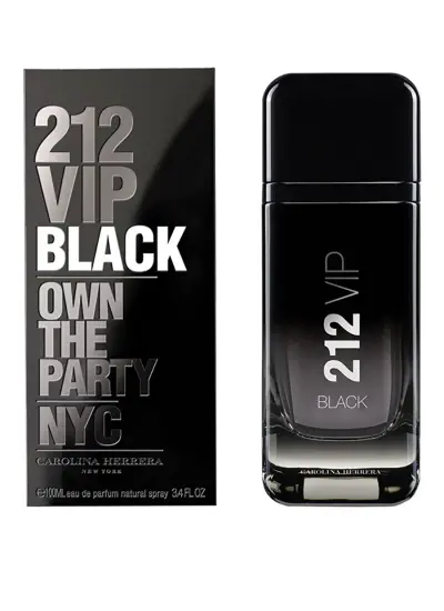 Carolina Herrera 212 Vip Black EDP 100 ml Erkek Parfüm